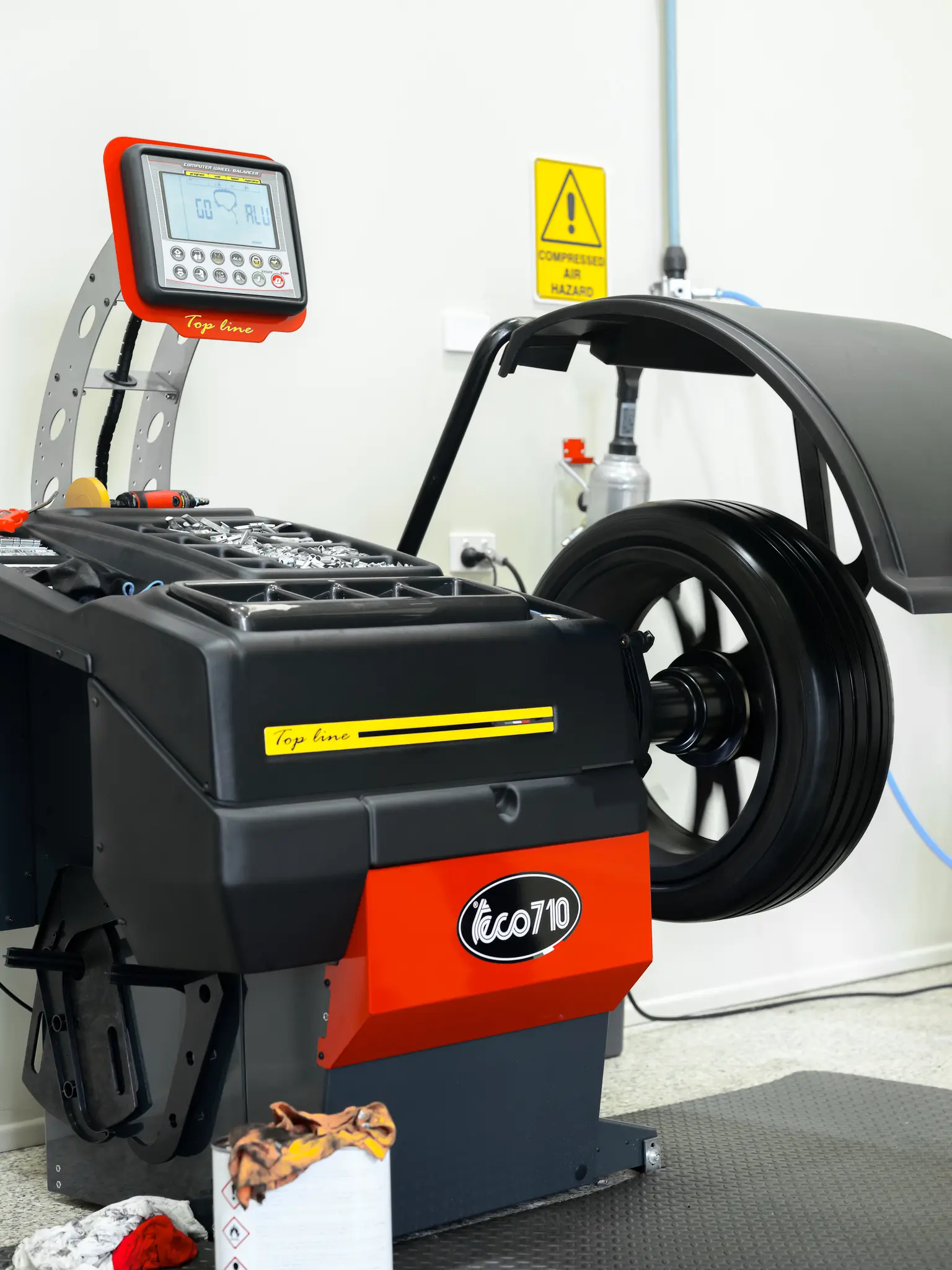 Wheel Balancing at Precision Tyre & Alignment