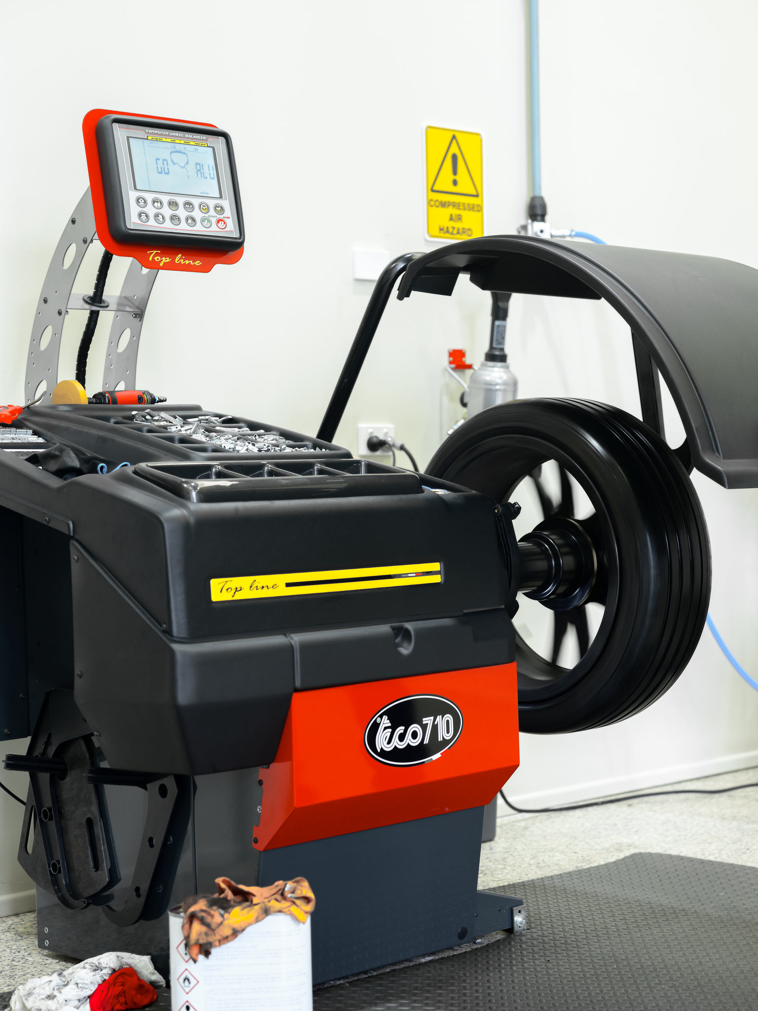 Wheel Balancing at Precision Tyre & Alignment