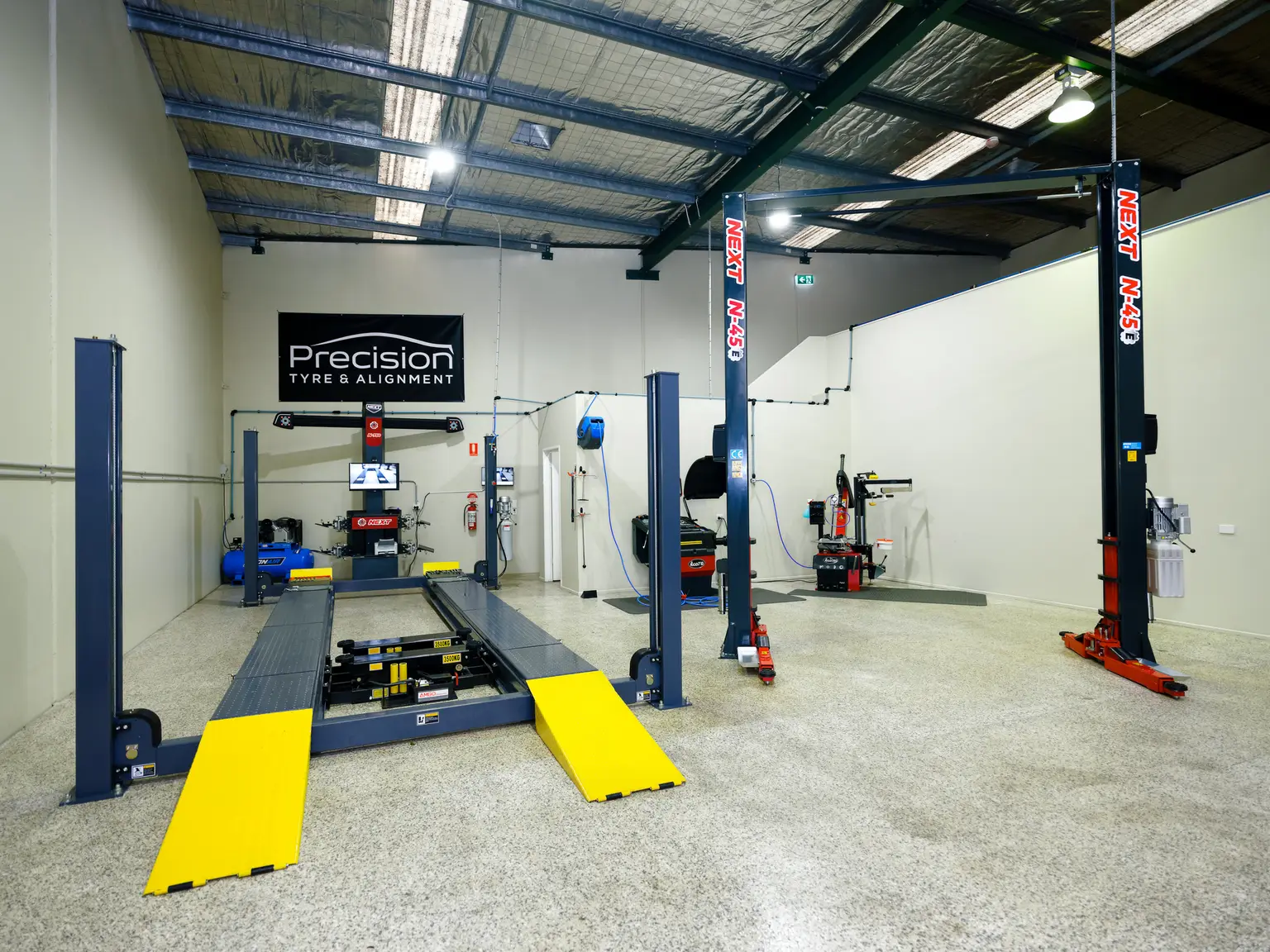 Precision Tyre & Alignment workshop